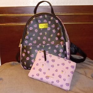 COPY - Juicy couture small backpack with a make-up bag